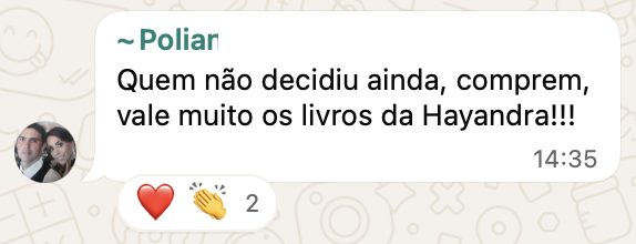 Depoimento de aluna 5