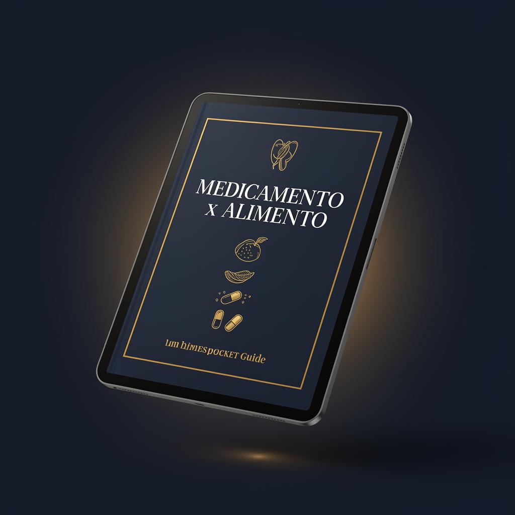 Guia de Bolso: Medicamentos × Alimentos